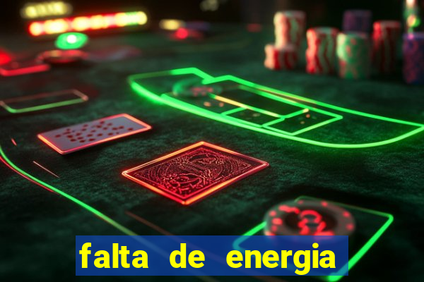 falta de energia em caucaia